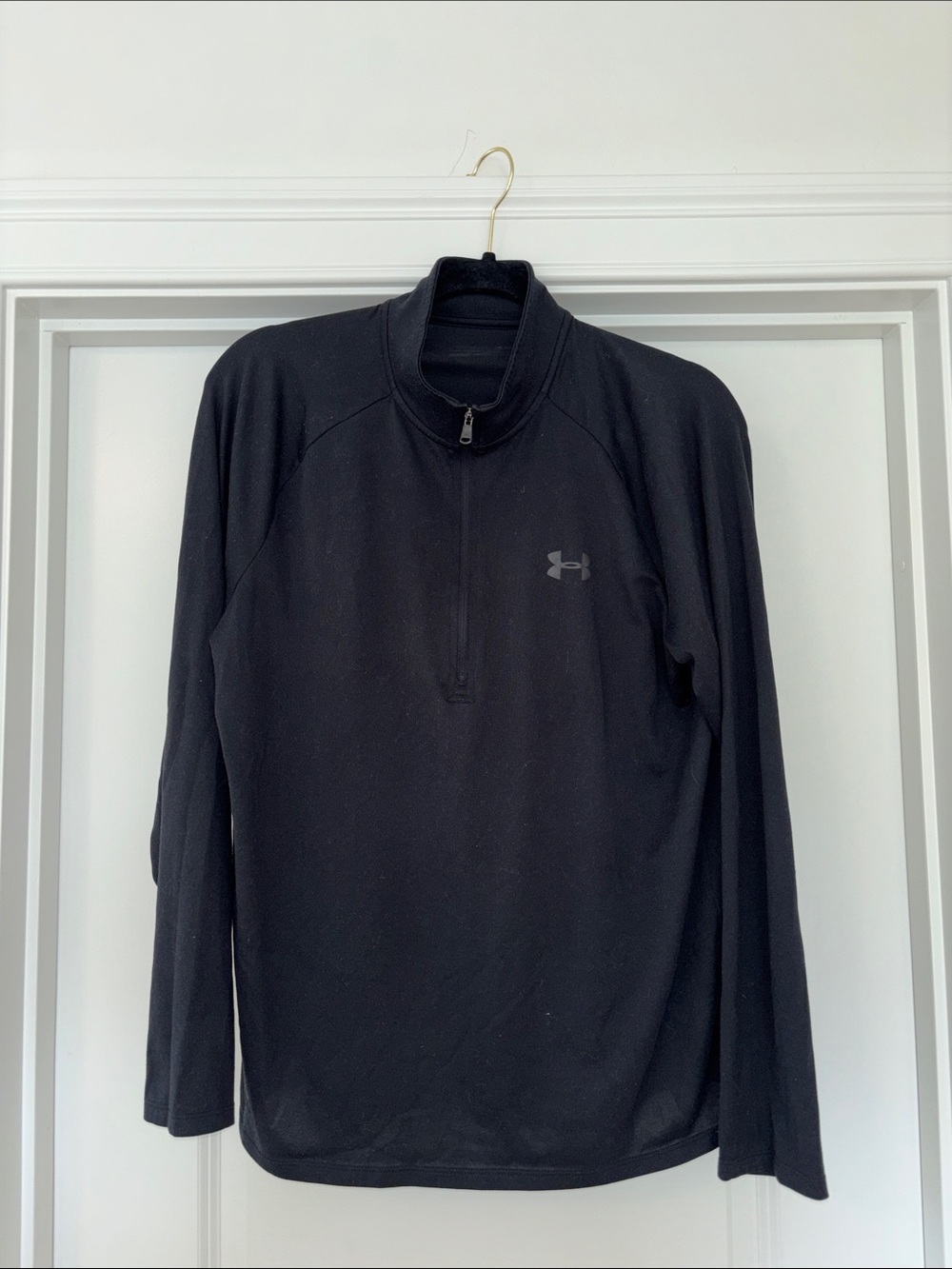 Under Armour Black Half-Zip Performance Top